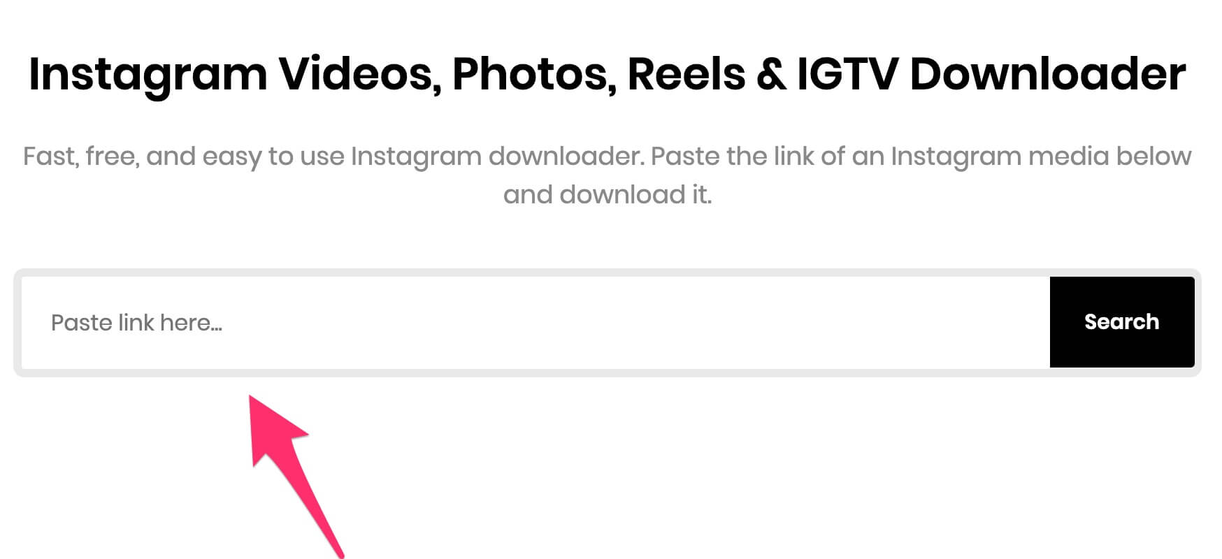 download instagram videos and posts